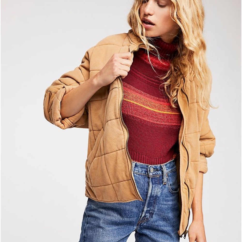 💥ISO FREE PEOPLE DOLMAN QUILTED JACKET💥